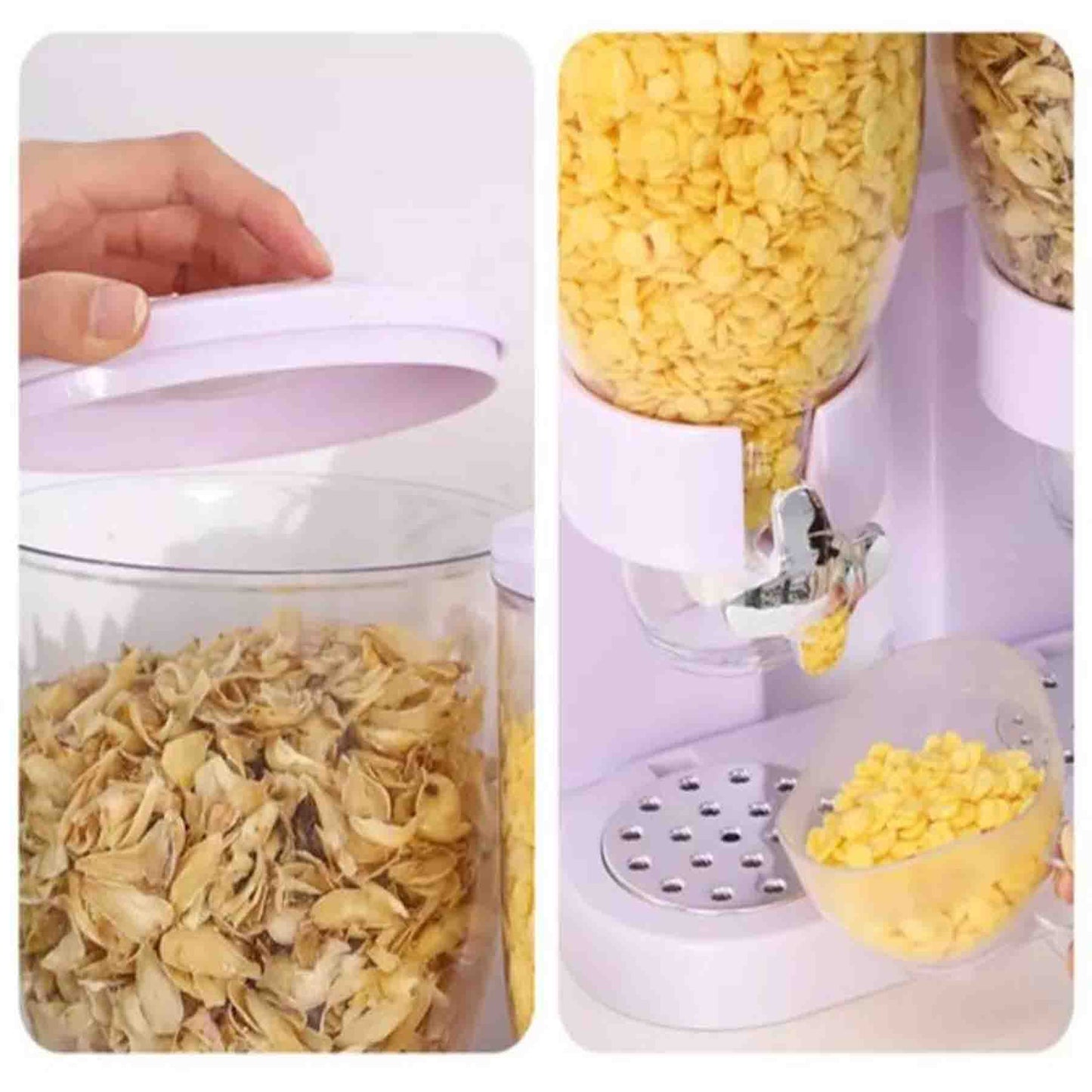 Dispensador Cereales Organizador Granos