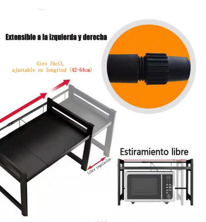 ESTANTE REPISA EXTENSIBLE RACK