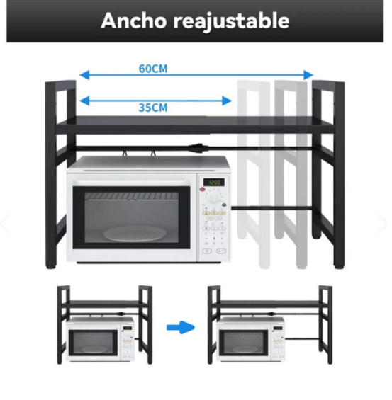 ESTANTE REPISA EXTENSIBLE RACK