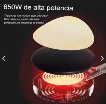 Plancha Eléctrica de Crepes