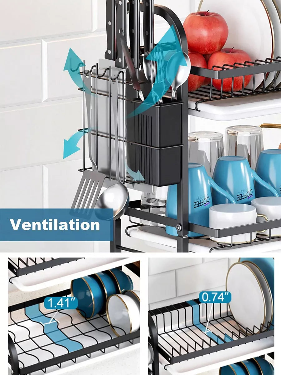 Secador Escurridor De Platos 2 Niveles