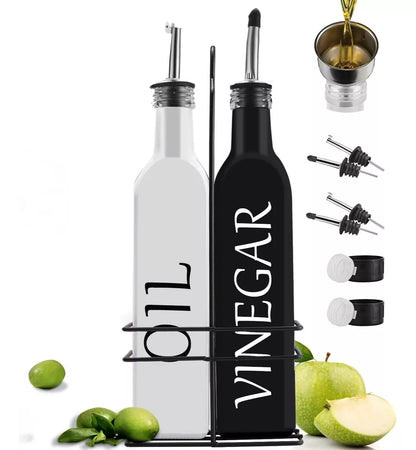 Pack 2 Botellas Para Aceite Vinagre Soya